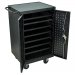 Ipad Tablet or Laptop Charging Station Cart with 24 outlets - LLTM24-B