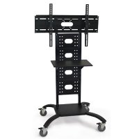 37 - 50 Inch Mobile LCD TV / Flat Panel Stand Cart with Mount WPSMS51