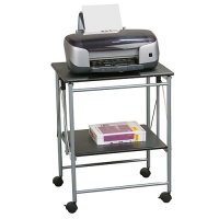 Fold N Go Office Equipment Printer Stand - Black
